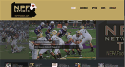 Desktop Screenshot of nepafootball.com
