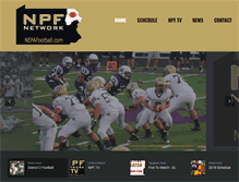 Tablet Screenshot of nepafootball.com